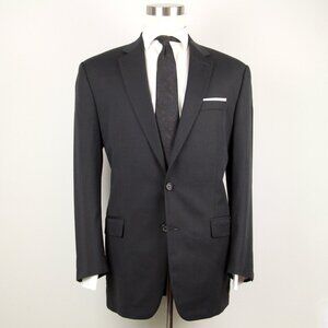44L Ralph Lauren Mens Suit Blazer Sport Coat Two Button‎ Jacket Wool E03206